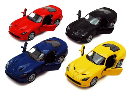 Set of 4-2013 SRT Dodge Viper GTS 1/36