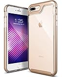 Caseology Skyfall Series iPhone 8 Plus / 7 Plus Cover Case with Clear Slim Protective for Apple iPhone 8 Plus (2017) / iPhone 7 Plus (2016) - Gold