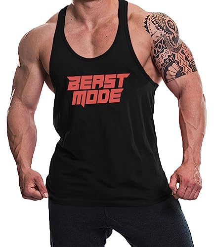 Image of THE BLAZZE Men's Cotton Sleeveless Tank Tops Gym Vest for Mens