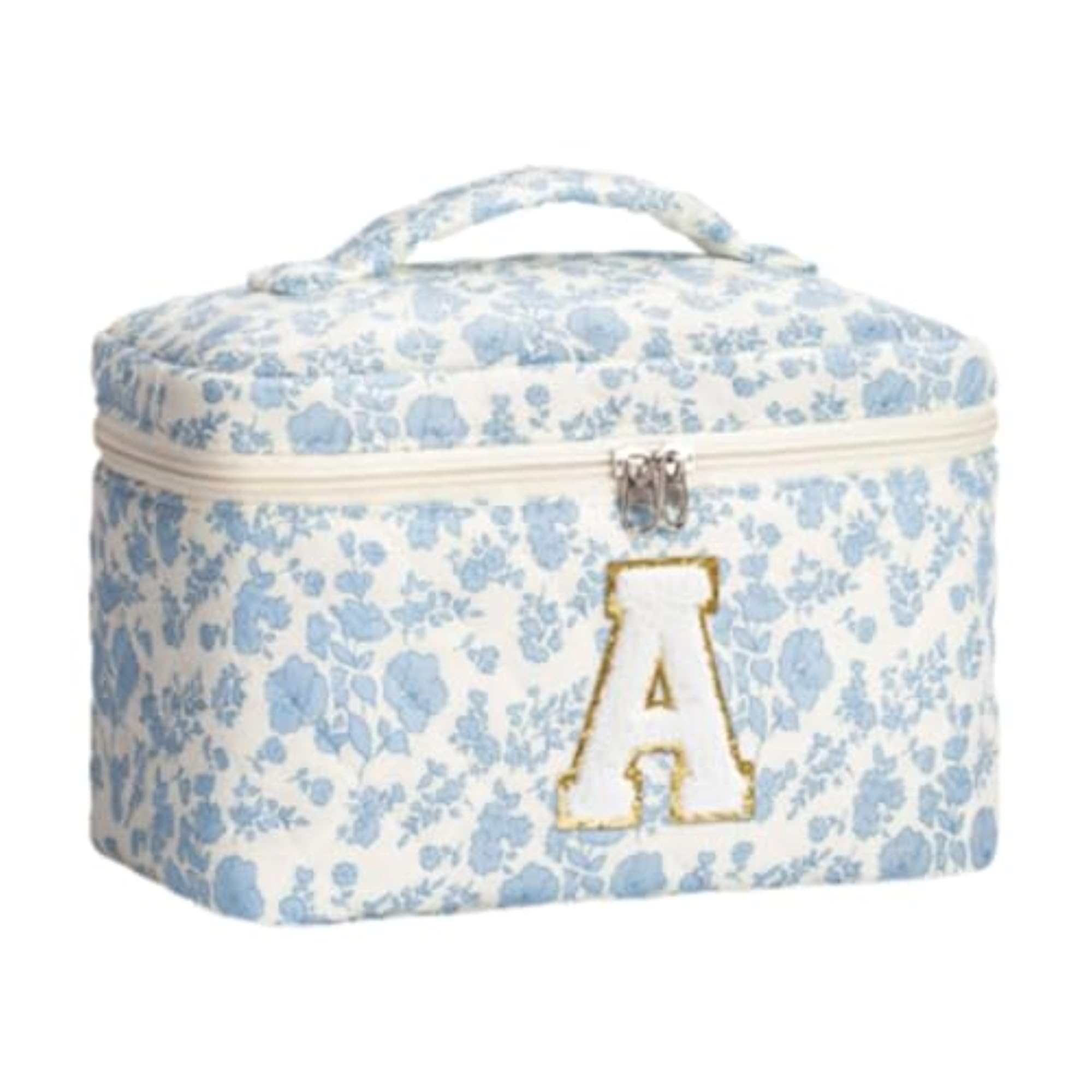 Quilted Makeup Bag for Women, Gift Idea