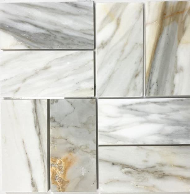 CALACATTA Gold 3X6 Polished 12” x 12”