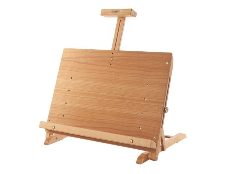 Chevalet table Mabef M34 support incliné bois de hêtre pour artistes
