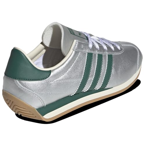 adidas Womens Country Og Metallic Sneakers Shoes Casual - Silver3