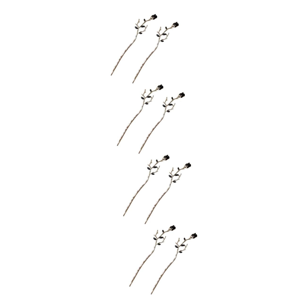 FOMIYES 8piezas Horquillas Para Moño Diseño Para Peinados De Mujer Accesorios Cabello Elegantes
