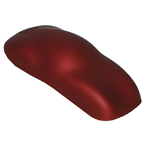 Custom ShopCarnival Red Pearl - Hot Rod Flatz Flat Matte Satin Urethane Auto Paint - Complete Quart Paint Kit - Professional Low Sheen Automotive, Car Truck Coating, 4:1 Mix Ratio