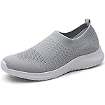konhill Women's Walking Tennis Shoes - Lightweight Athletic Casual Gym Slip on Sneakers