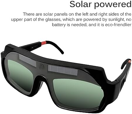 Automatisch abdunkelnde Schweißbrille für Komfort