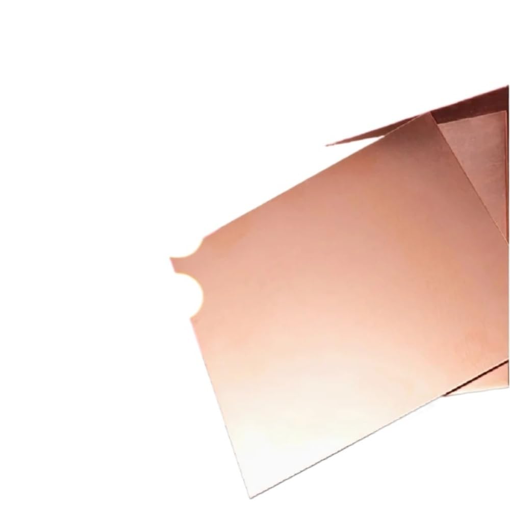 Kupferfolie Kupferplatte 0,1 mm 0,2 mm 0,3 mm 0,4 mm 0,5 mm 0,8 mm 1 mm 1,2 mm 1,5 mm 2 mm 2,5 mm 3 mm 4 mm 5 mm 6 mm 8 mm 10 mm(100x200mm 1pc,Thickness 10mm)