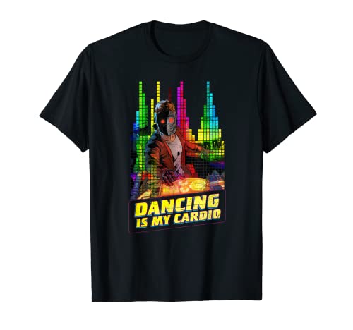 Marvel Star-Lord Peter Quill Dancing is My Cardio T-Shirt