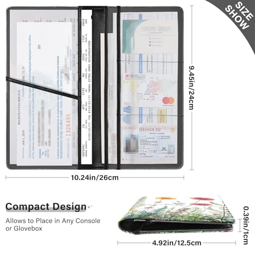 Organizador de Documentos de Auto PU miniatura 2