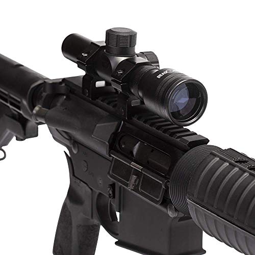 Dead Ringer 2.5 X 20Mm Shotgun Scope In Clamshell With Mounts, Compact Gun Scope, Black #TOP4