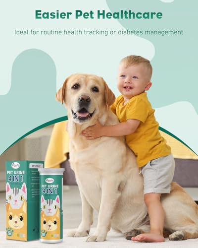 pawfly urine test strips 100 strips pet urine testing strips for ketone glucose specific gravity amp ph urinalysis test strips for vets