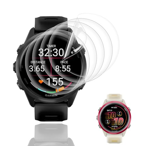 �y5���Z�b�g�z �Ή� Garmin Forerunner 570 42mm �t�B���� 5�� �_�炩�� TPU�f�� �Ή� �K�[�~�� Forerunner 570 �ی�t�B���� 3D�Ȗ� �J�o�[ �p Garmin 570 42mm �t���ی�t�B���� 24���Ԏ�