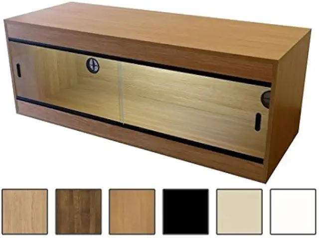 Repti-Luxe 18x18x24 White Vivarium - Stackable Reptile Terrarium