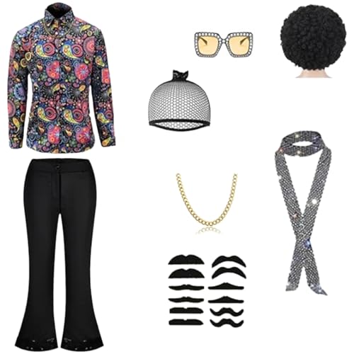 Costume disco hippie homme complet pour réussir votre look vintage sans stress