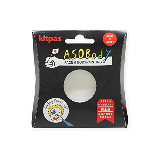 日本理化学 フェイス&ボディペイント キットパスあそボディ 白 ASO-Wの商品画像（Amazon）