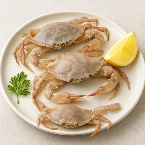 OCEANZEN Soft Shell Crabs – 12 Jumbo Count – Wild-Caught & Flash-Frozen – Cleaned and Ready to...