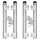 ➤ Contenu de l'emballage: 4glissières pour clavier (avec vis), 1tournevis.Cet ensemble de glissières pour clavier de bureau d'ordinateur est monté sur le côté des plateaux et des tiroirs pour clavier d'ordinateur et peut être installé facilement et rapidement à l'aide d'un tournevis.