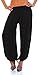 Produktbild Malito  Damen Haremshose einfarbig  Unisize Pumphose aus Baumwolle  Leichte Stoffhose für den Sommer  Pluderhose zum Tanzen & Chillen  Dünne Aladinhose für Frauen 1482 (Schwarz | Größe 34-42)