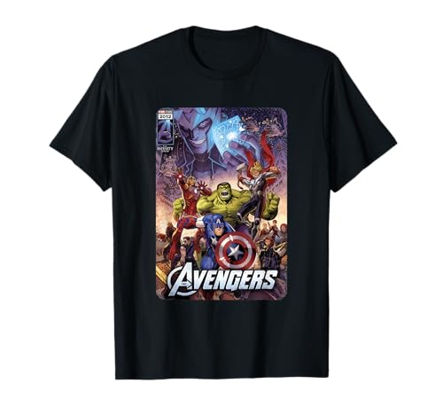T-shirt Marvel Avengers Infinity Saga avec impression vintage de couverture de comics