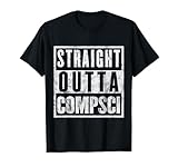 Straight Outta Comp Sci Parody Computer Science Gift T-Shirt