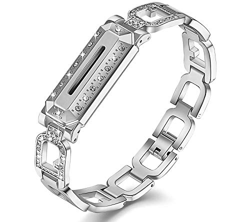 KingBaas Replacement Bands Compatible with Fitbit Flex 2,Premium Metal Magnet Watch Replacement Bands Compatible for Fitbit Flex 2/ Fitbit Flex 2 Band (Upgraded)