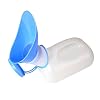 EORTA 1000 ml Urinal Toilette Urinflasche für Auto Camping Outdoor Reise Reise Urinsammler Unisex Tragbare Urinflasche mit Deckel und Trichter