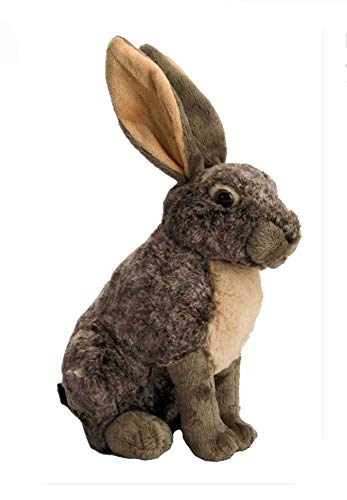 Wild Republic Hare Plush, Stuffed Animal, Plush Toy,...