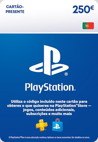250€ Cartão-Presente PlayStation Store | Conta PSN Portuguesa [Código por e-mail]