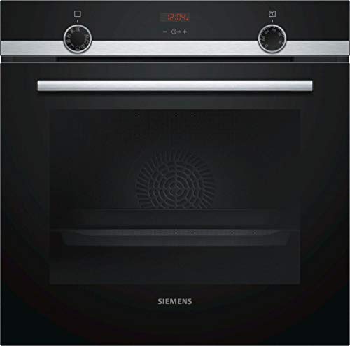 Siemens HB514AER0 HORNOS DE ENCASTRE, 71 litros, Negro, Acero inoxidable