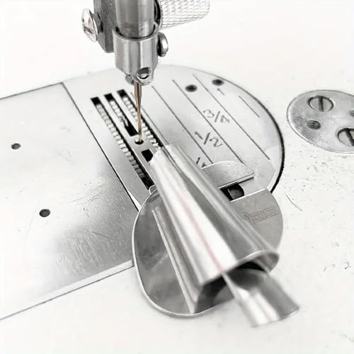 Set de 4 pies para máquina de coser acero inoxidable miniatura 3