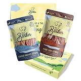 Beg & Barker Turkey Jerky for Dogs (10 oz, Pack of 2) - Natural Treats Made in The USA - Grain Free,