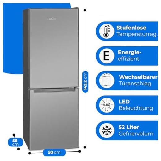 Bomann Kühlschrank mit Gefrierfach 173L