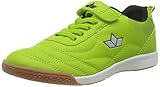 Modischer Sportschuh Lico Chipsa VS Unisex Kinder Hallenturnschuh, Lemon/ Marine, 28 EU