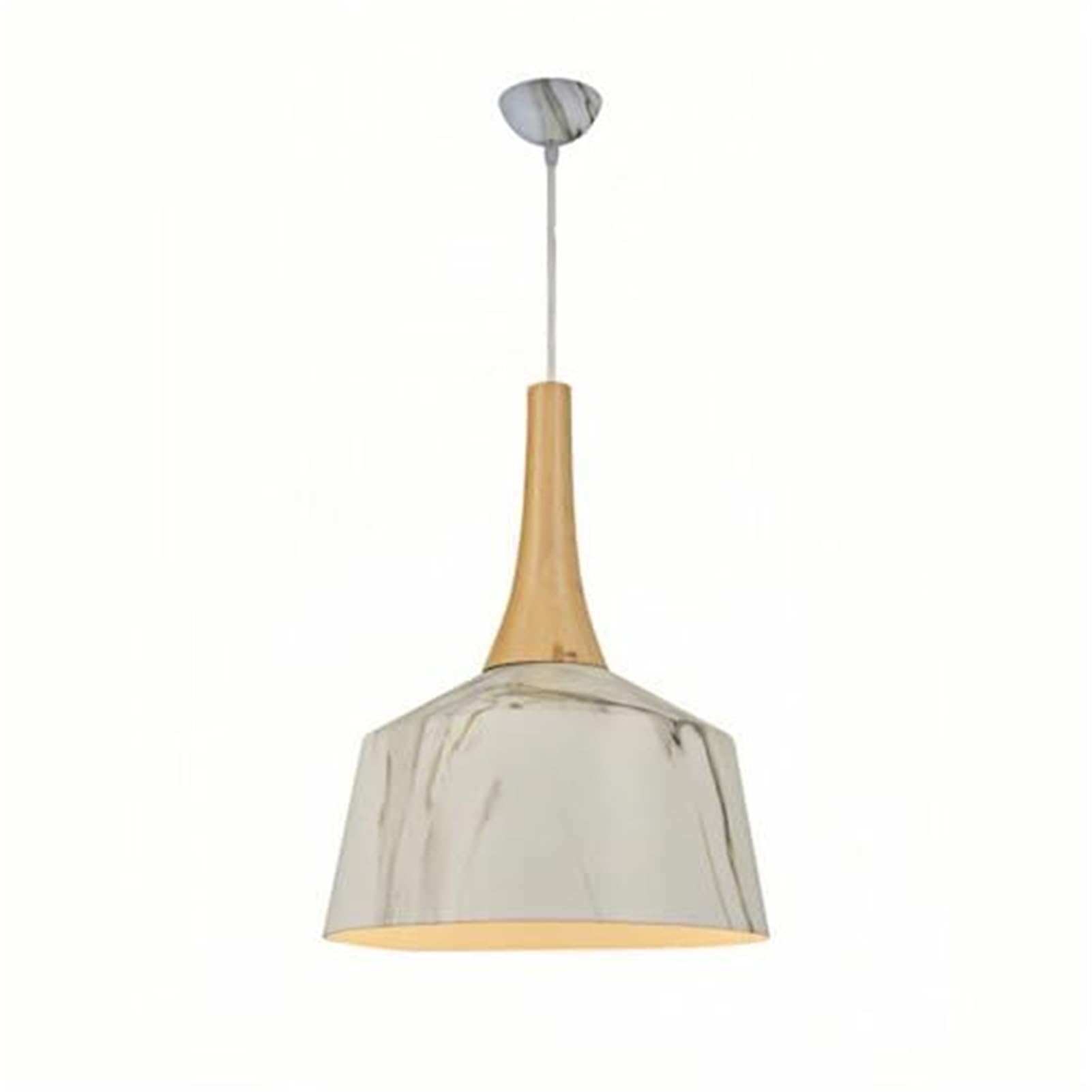 KBUUKYYXouy Nordic Grain Pendant Light Simple Creative Chandelier Hanging Lighting Ceiling Fixture E26 for Restaurant Bar Cafe Kitchen Island Bedroom(B)