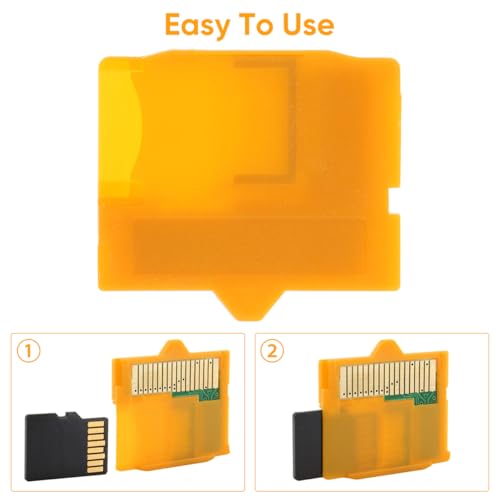Uonlytech 2 unids Cato Neutro Adaptador SD Insertar Adaptador De Tarjeta Para Olympus Adaptador De Memoria SD Adaptador De Imagen Micro Sd Miniatura Accesorios Digitales - imagen 7