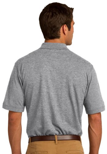 Port & Company - 5.5-Ounce Jersey Knit Pocket Polo Shirt. Kp55P - Xxxxx-Large - Red #TOP26
