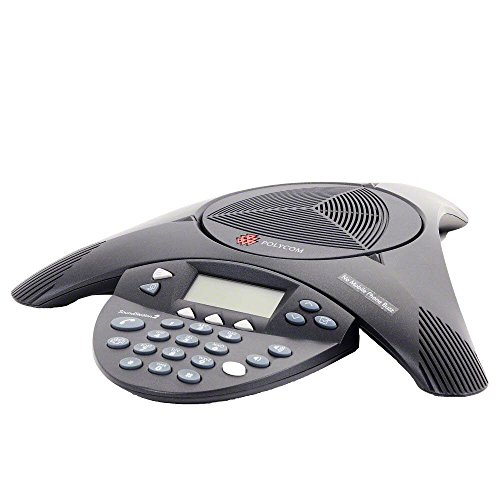 Polycom SoundStation2   Teléfono IP (LCD, 132 x 65 Pixeles, 25 entradas, 300 3300 Hz, 94 Db, 50/60 Hz) (importado)