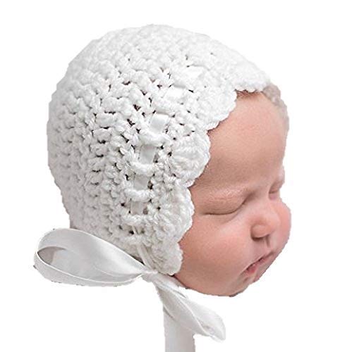 Baby Bonnet - Handmade Crochet Vintage 