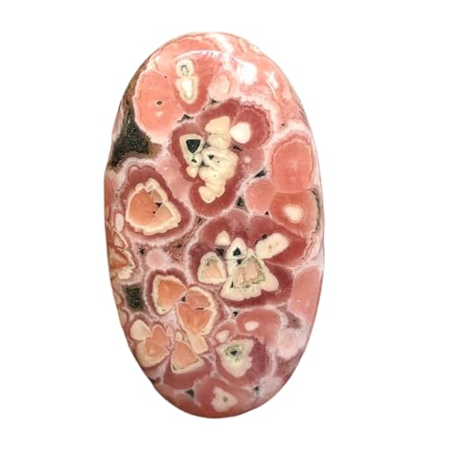 Rhodochrosite naturelle cabochon de prestige pour création pendentif haut de gamme