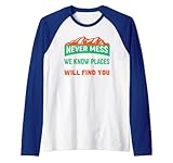 Photo Gallery funny scout saying - never mess with a scout maglia con maniche raglan Photo Gallery funny scout saying - never mess with a scout maglia con maniche raglan