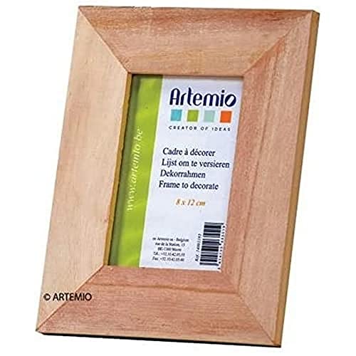 Artemio Quadro, Legno, Beige, 20 x 1 x 16 cm