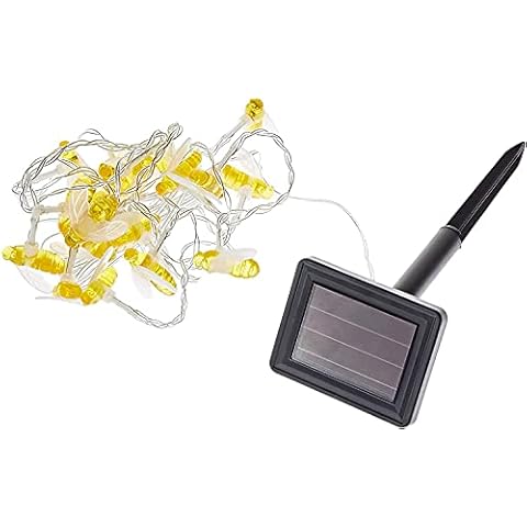 Jandei - Outdoor Solar Garland Lights, Ideal decoration for gardens, porches, weddings, parties, etc Cover