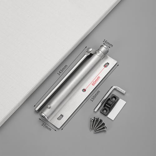Image of Spring Door Closer for Home,Adjustable Automatic Door Closers for Light Weight Door,Automatic Door Closure,Use to Wooden Door,Metal Door,Security Door