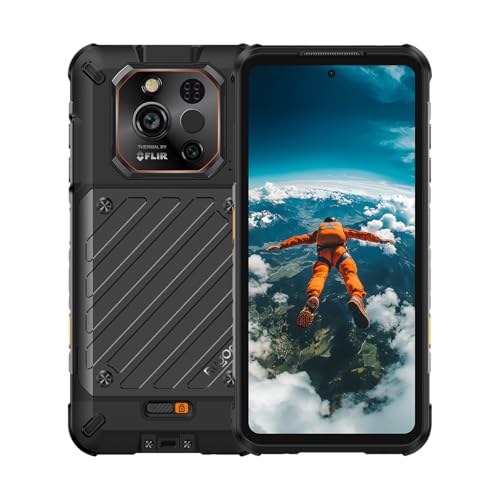 RugOne Xever 7 Pro by Ulefone – Smartphone Rugged Outdoor con batería intercambiable (2 × 5550 mAh) • Visión nocturna de 64 MP + cámara termográfica FLIR • IP69K/IP68 • 120 Hz AMOLED • 5G • 12 GB RAM