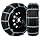 PONYBRO V-Bar Studded Tire Chains 2-Pack (14–18 inch)
