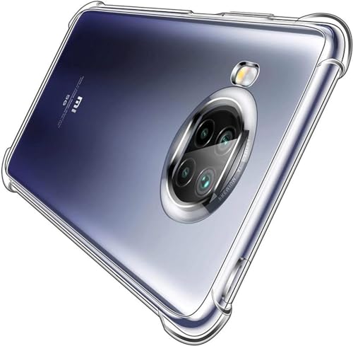 Image of BOXXO Flexible Back Cover for Mi 10i / Mi 10i 5G | Back Cover Transparent Clear Shockproof Case Four Corner Protection | Slim Protective Mobile Phone Cover for Mi 10i / Mi 10i 5G