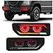 DHYLOHEK Auto Parts LED Tail Light Rear Brake Reverse Daytime Running Light Turn Signal Accesories 12V,Compatible for Suzuki Jimny 2019-2023(Smoke Lens A)