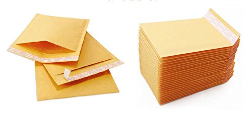 Besteck #000 4X8 (Inner 4X7) Inches Kraft Bubble Mailers Padded Envelopes Pack Of 1000 #TOP2
