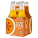 IZZE Sparkling Juice, Clementine, 12 oz Glass Bottles, 4 Count